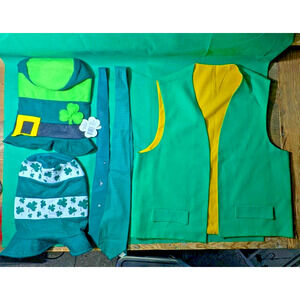 NWOT HALLOWEEN or ST PADDY'S DAY Costume Unisex *See Measurements*